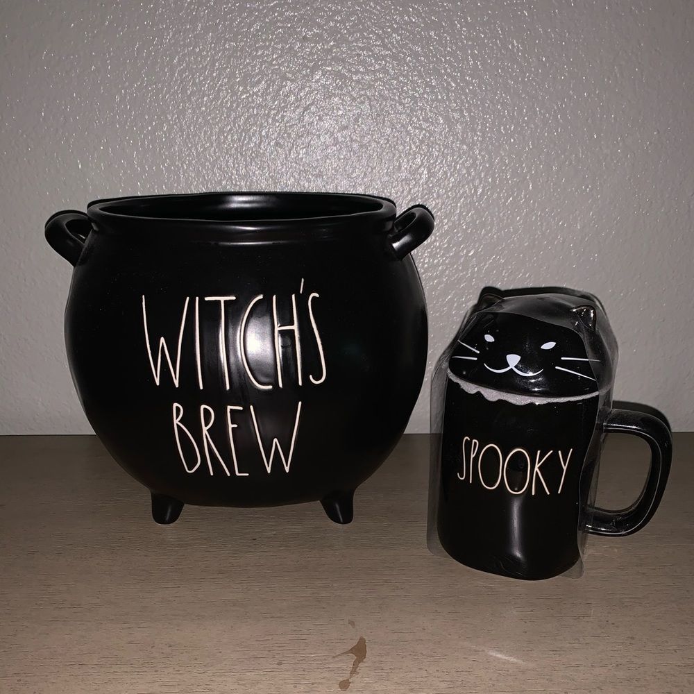 Brand New With Tags Rae Dunn Halloween Bundle